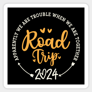 Road Trip 2024 Sticker